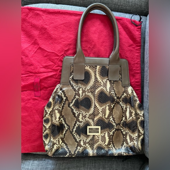 Valentino Garavani Genuine Python Purse - Picture 2 of 6